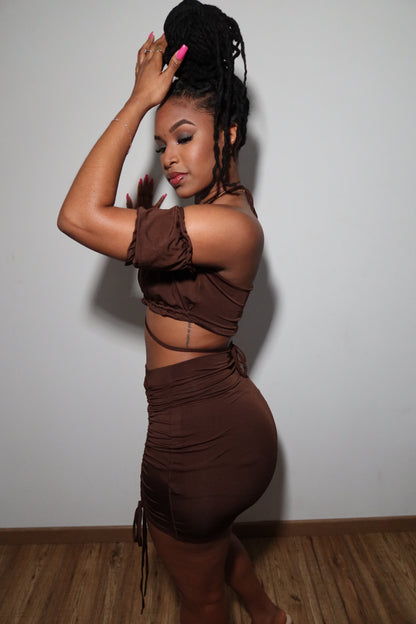 Ensemble d'été haut & jupe